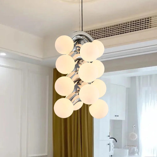 Creative minimalist retro chandelier for modern decor - vue 2 sur 14