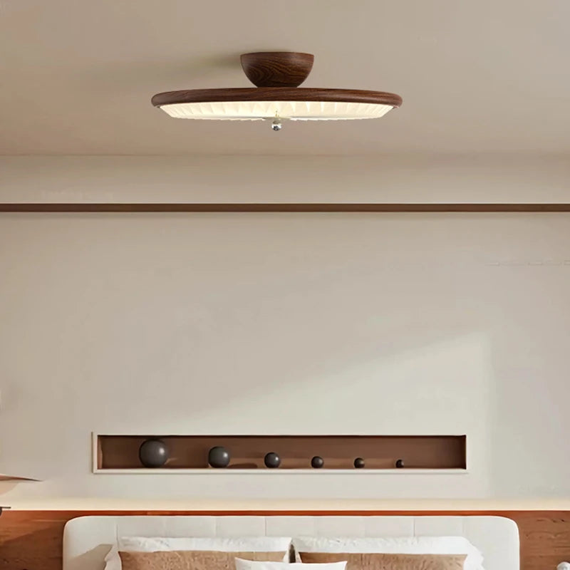 plafonnier médiéval en bronze style minimaliste pour étude