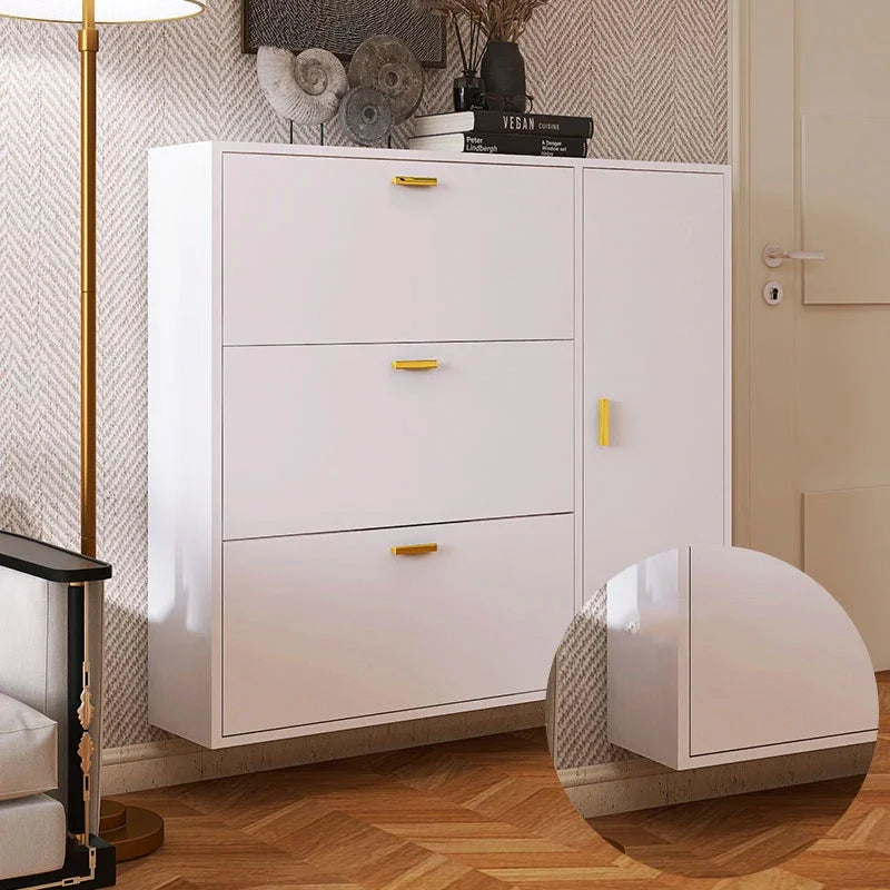 meuble à chaussures ouvert pour un rangement esthétique et pratique - vue 5 sur 8