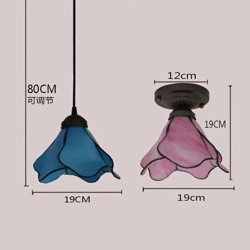 Lampe Suspension Lotus Vintage Luminaire Maison - vue 7 sur 10