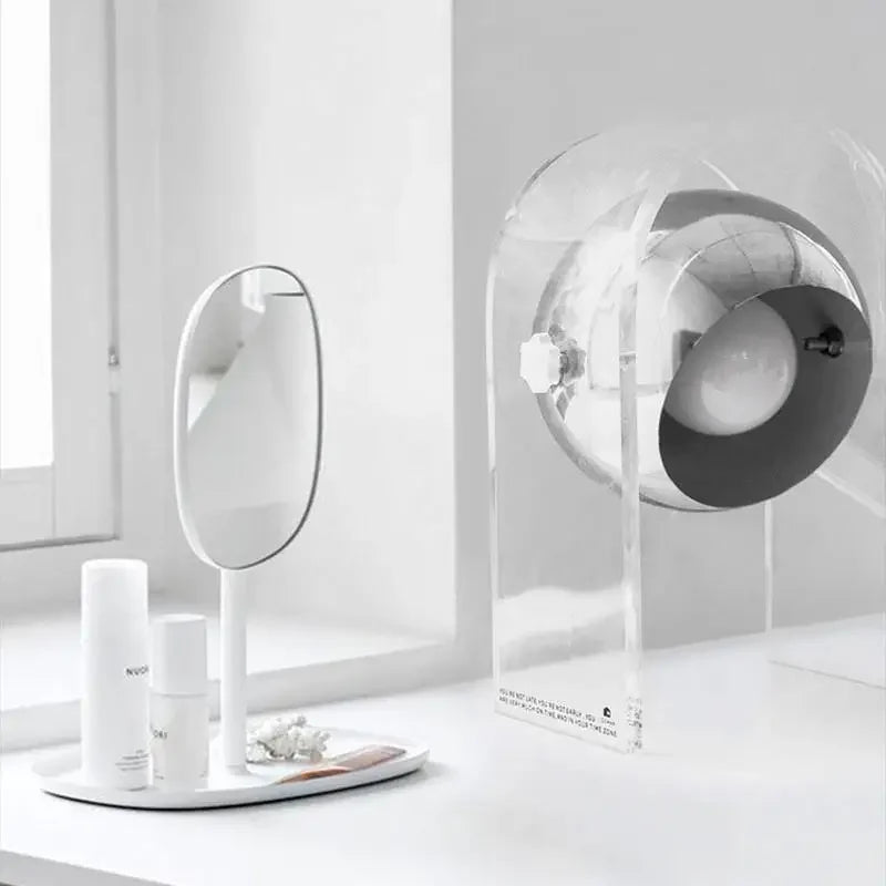 lampe de chevet design en acrylique pour intérieur moderne - vue 6 sur 7