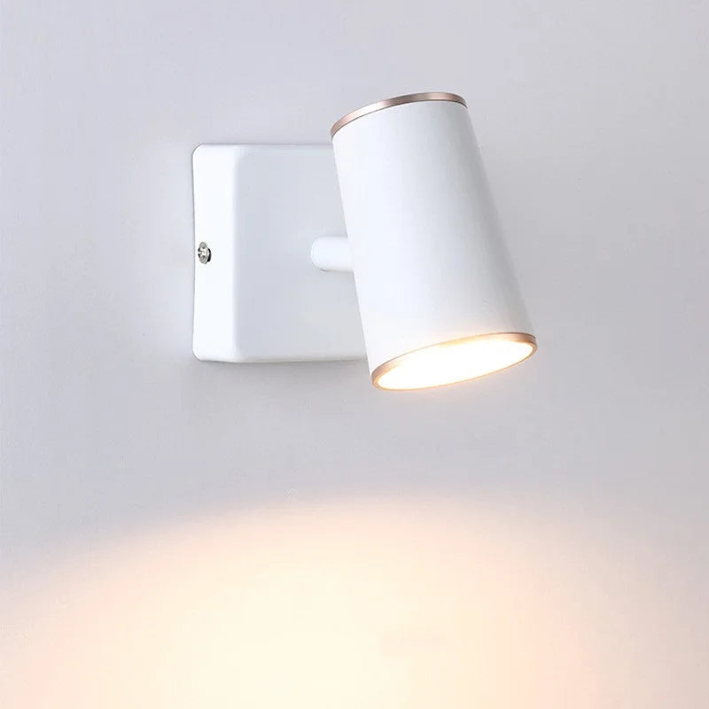 applique murale led moderne nordique rotation 350° pour décoration maison - vue 4 sur 20