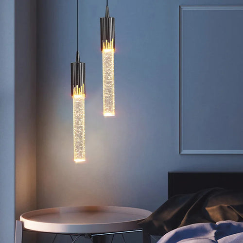 Suspension en cristal de luxe pour décoration intérieure