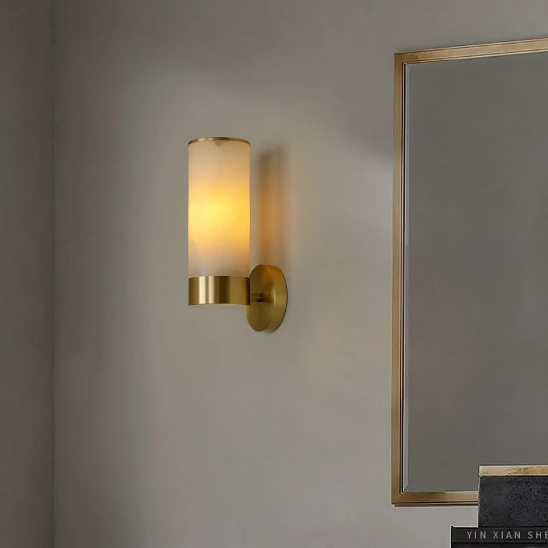applique murale moderne cuivre salle luminaire