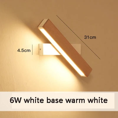 Moderne rotatif applique murale LED lumière salon chambre Foyer Restaurant applique éclairage porche étude lecture couloir décor applique murale 6pa - vue 10 sur 22