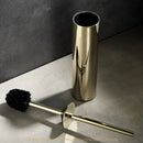 porte-brosse mural en acier inoxydable pour salle de bain