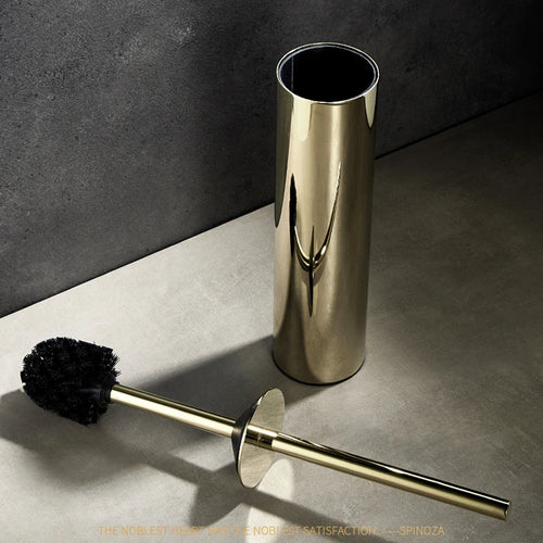 porte-brosse mural en acier inoxydable pour salle de bain - vue 5 sur 14