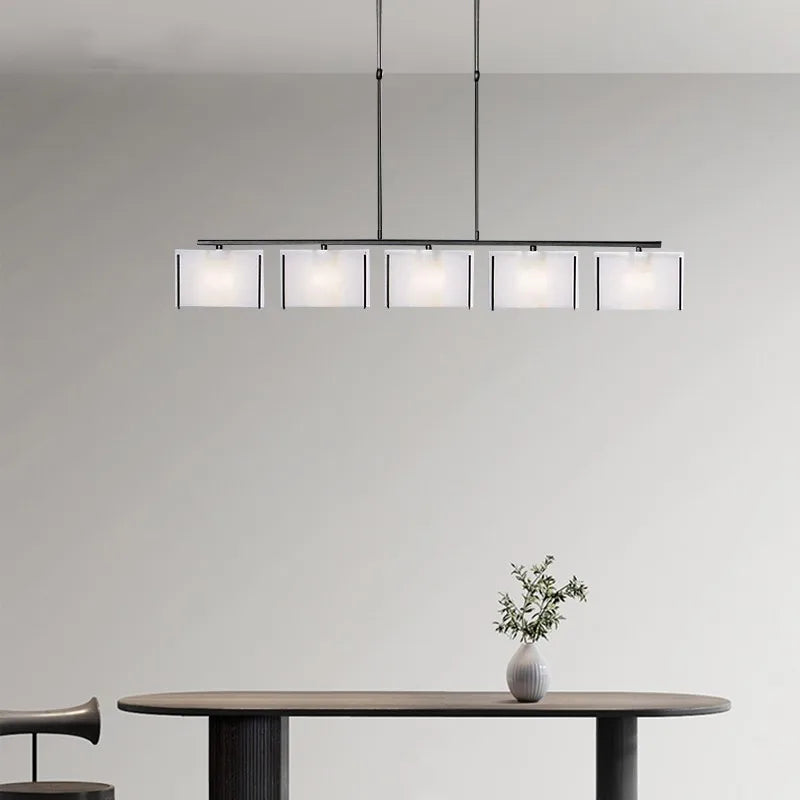 lustre post-moderne minimal pour restaurant bar nordique - vue 4 sur 7