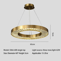 lustre en cristal à led design pour intérieur élégant