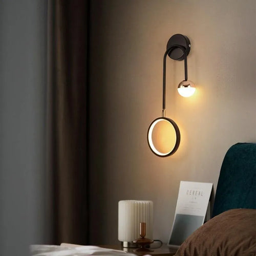 applique murale spot led en métal pour intérieur décoratif - vue 3 sur 13