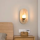 Minimalist Nordic LED log wall light for interiors