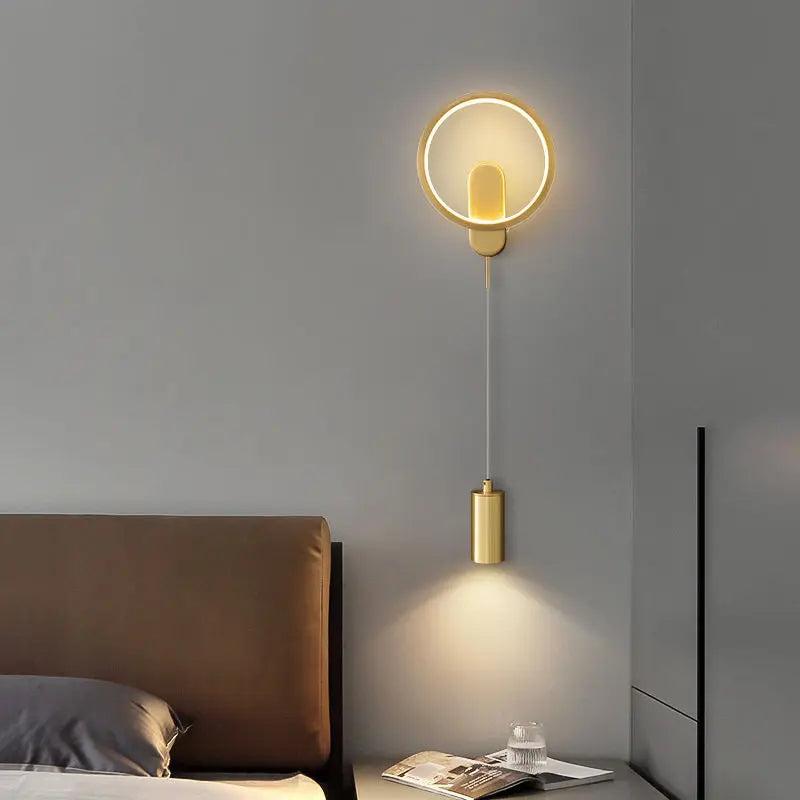 applique murale moderne à led luminaire suspendu décoratif et idéal - vue 4 sur 9
