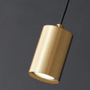Minimalist nordic copper bedside lamp with elegant design