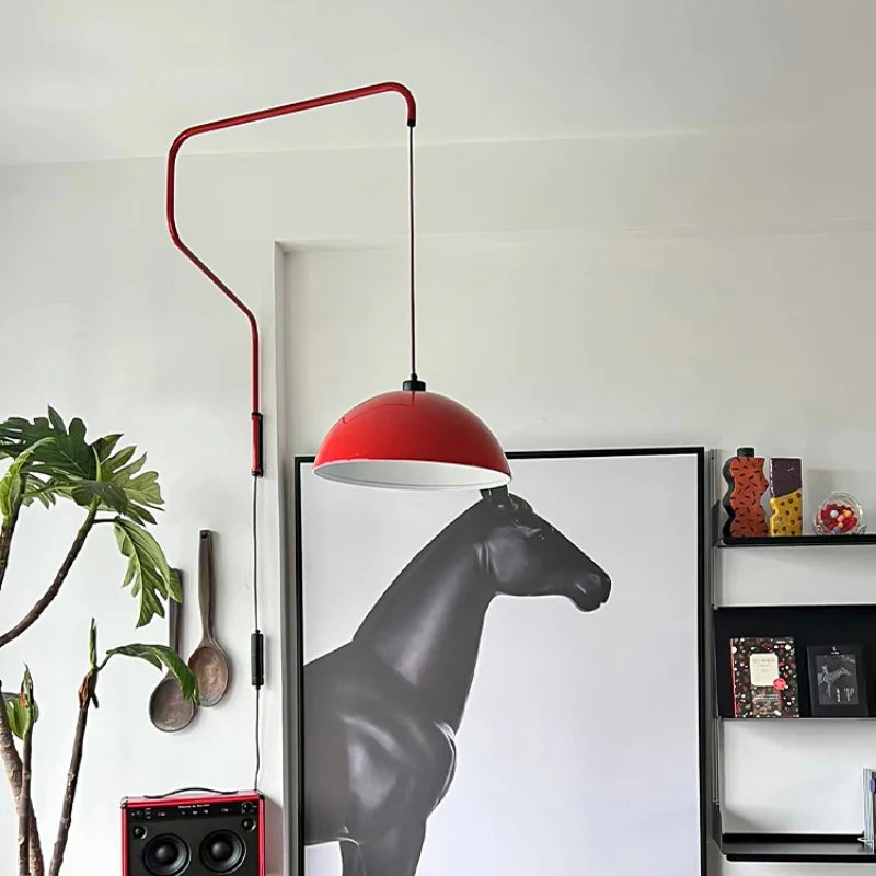 applique murale nordique led à bascule rétractable pour intérieur élégant - vue 7 sur 7