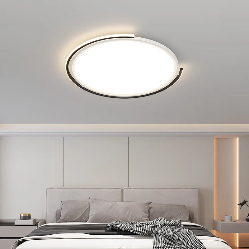 plafonnier led moderne pour éclairage décoratif intérieur - vue 6 sur 14