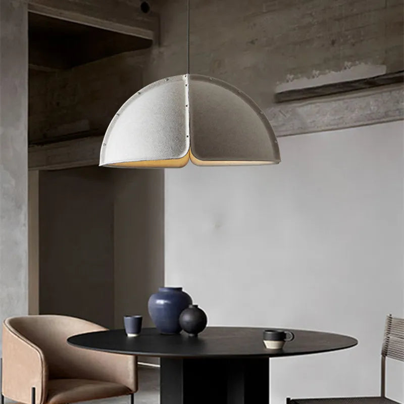 Suspension Éclairage acoustique feutre postmoderne minimaliste design pour salon chambre salle à manger suspension - vue 4 sur 8