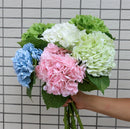 Realistic artificial hydrangea flower for party decoration