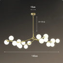 Modern pendant light minimalist dimmable indoor decor