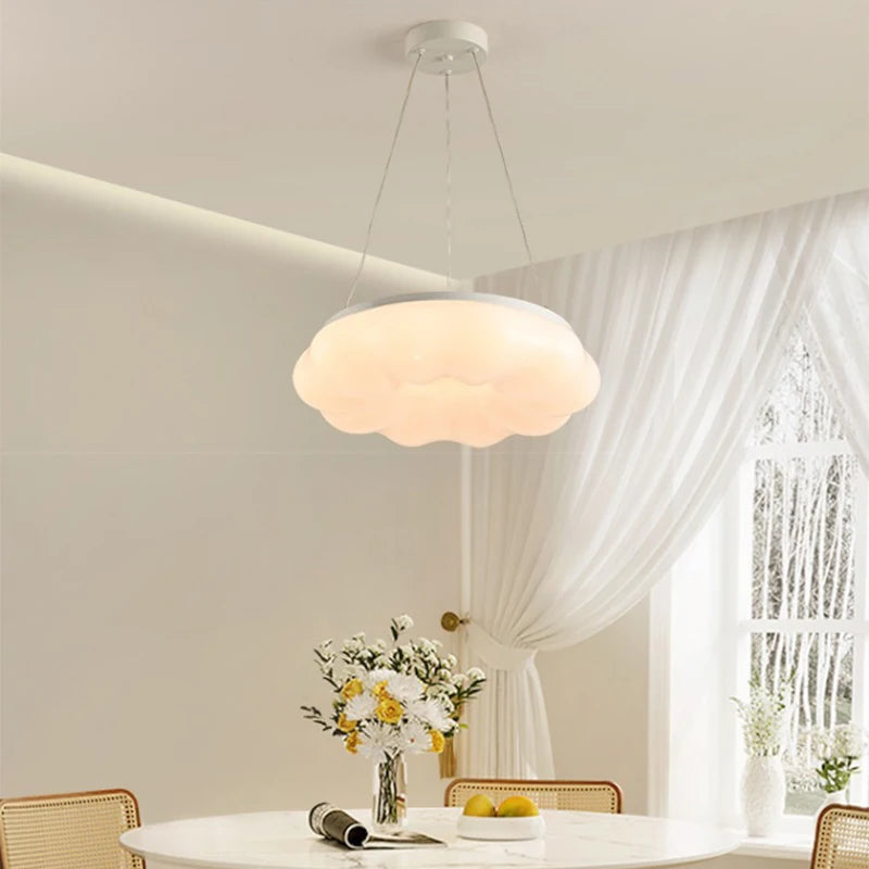Plafonnier LED moderne en forme de nuage - vue 4 sur 12