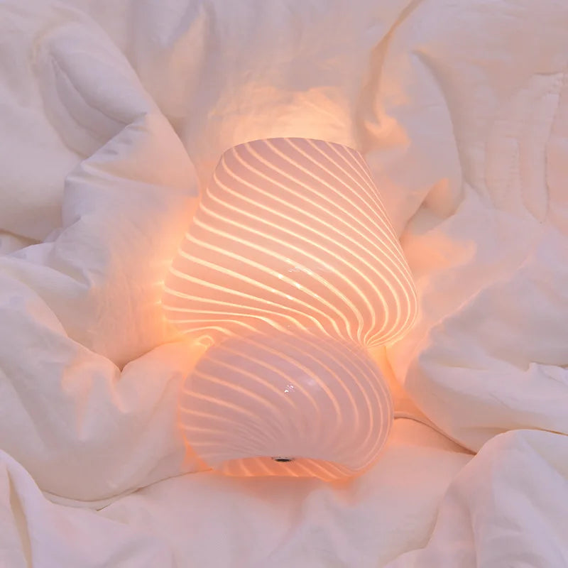 Lampe de bureau LED en verre - vue 5 sur 12