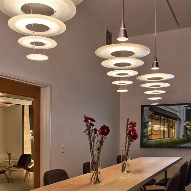 suspension enigma design ovni lévitation éclairage art décoration - vue 4 sur 10