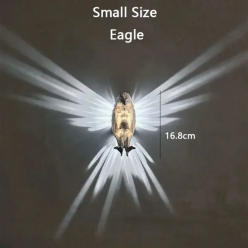 applique murale led hibou aigle décoration créative pour la maison - vue 9 sur 13