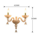 lustre led en cristal pour décoration intérieure élégante