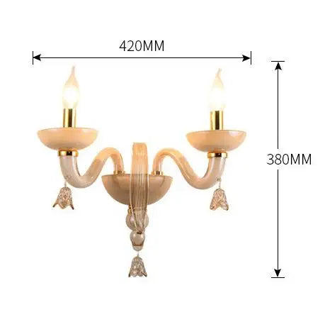 lustre led en cristal pour décoration intérieure élégante - vue 12 sur 15