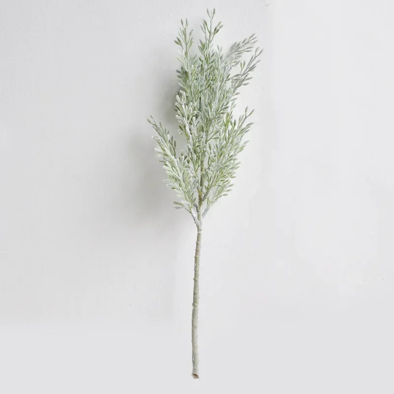 Realistic artificial cypress plant plastic floral decoration - vue 8 sur 12