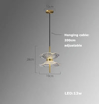 suspension art déco cristal luminaire élégant pour intérieur moderne