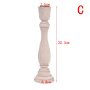 Candlesticks Holderng Decorations, Retro Wood Classic Weddi candle holders Holders home decor