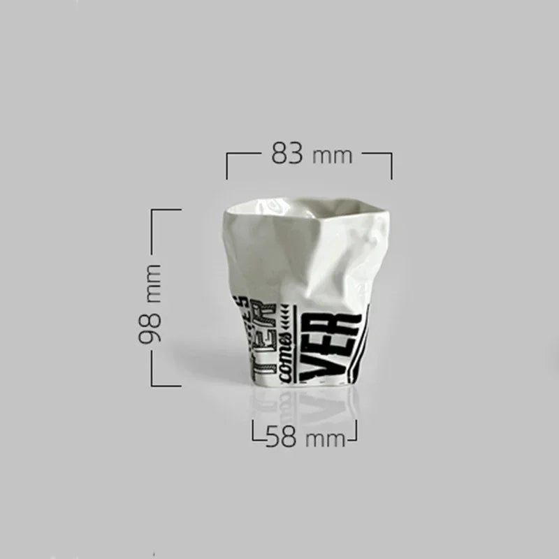 accessoires en céramique d'art origami pour salle de bain haut de gamme - vue 7 sur 15