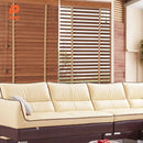 Store venitien bois sur mesure occultant moderne fenetre