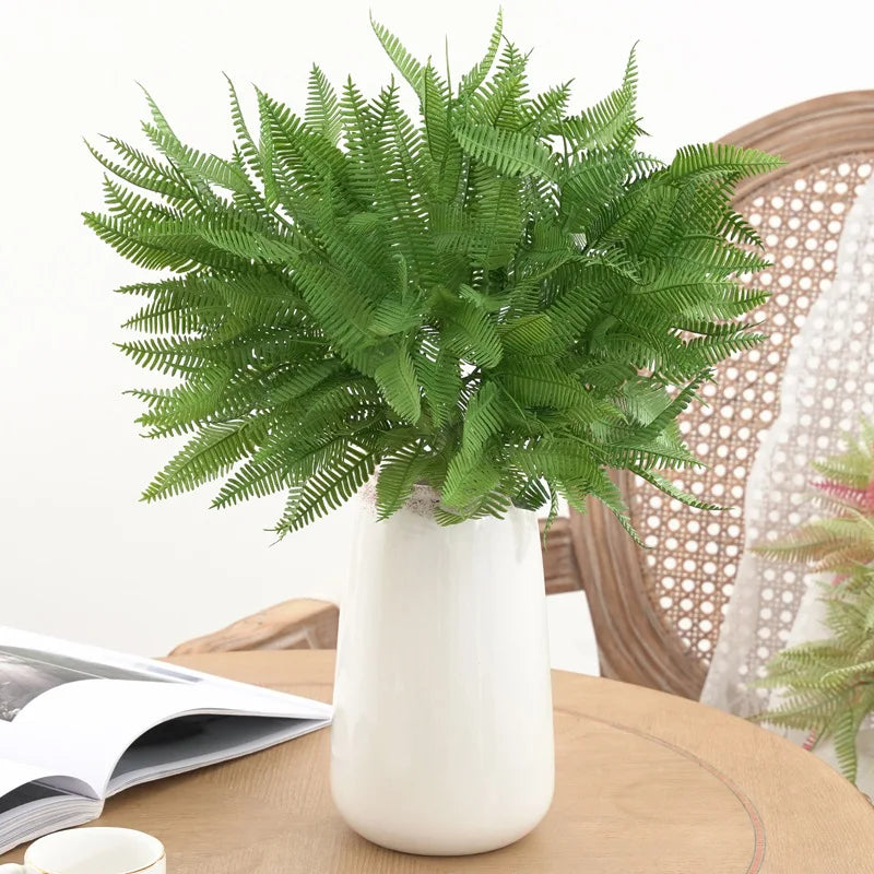 plantes artificielles fougère décoration verte pour intérieur - vue 4 sur 10