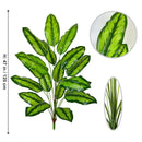 Artificial monstera plant with realistic leaves for indoor decoration