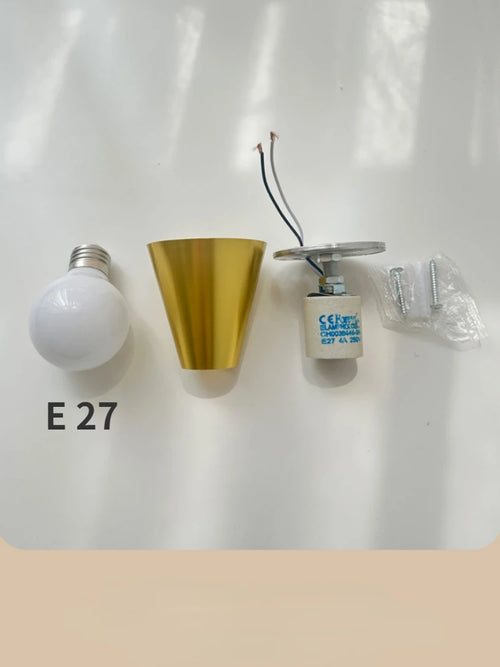 plafonnier moderne minimaliste design créatif avec petites appliques murales - vue 6 sur 8