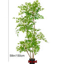 Artificial bamboo tree with realistic touch for indoor decor