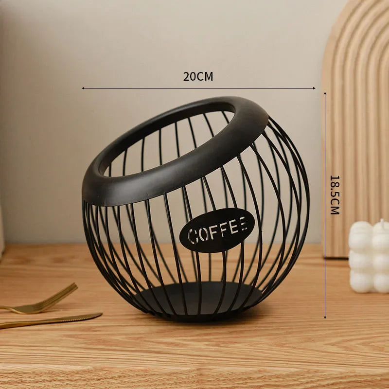panier à fruits en métal élégant pour rangement et décoration - vue 11 sur 14