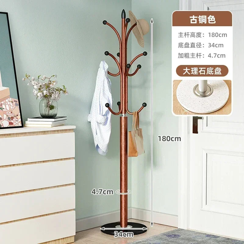 porte-manteau mural moderne en métal design arbre pour enfants - vue 9 sur 13