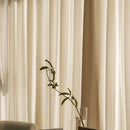 Voilage rideau translucide texturé pour salon et porte