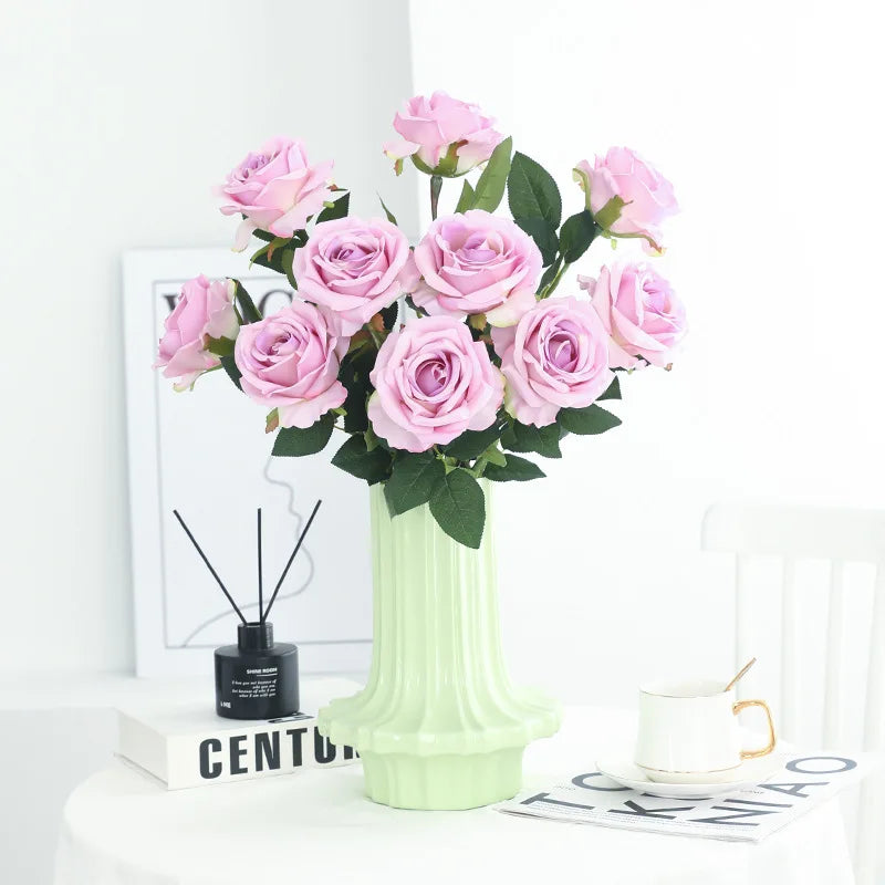 fleurs artificielles décoratives pour une ambiance agréable - vue 4 sur 17