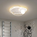 Modern minimalist astronaut planet decorative ceiling light for children