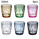 Verres incassables acrylique reutilisables pour vin biere jus