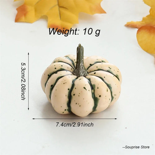 citrouilles décoratives en mousse pour Halloween et automne - vue 23 sur 22