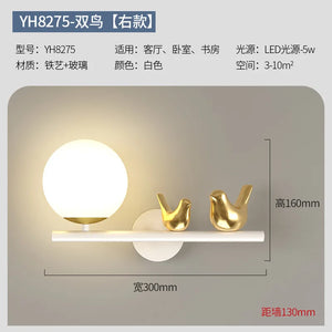 Creative wall light for children's decor