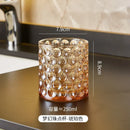 tasse en verre pour bain de bouche accessoires de salle de bain