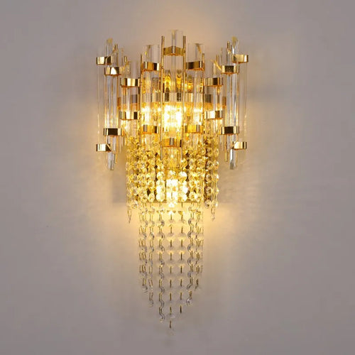 applique murale en cristal moderne luxe style nordique pour intérieur élégant - vue 2 sur 7