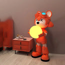 lampadaire ours interstellaire lumineux pour enfants décoratif