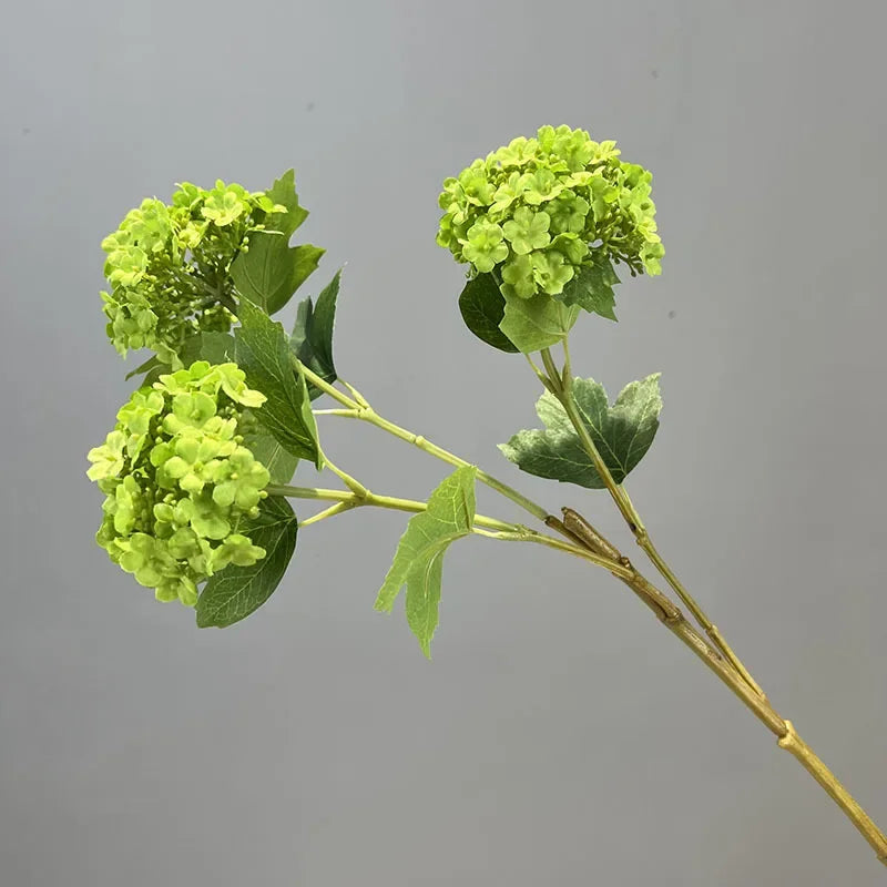 boule de neige florale en soie décoration mariage fausses fleurs hortensia - vue 9 sur 13