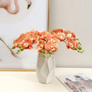 Realistic artificial phalaenopsis flowers for various decorations